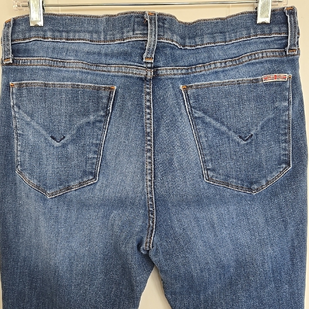 Hudson Krista Super Skinny Low Rise Jeans, Size 31, Light Wash, Casual, Classic - Picture 8 of 14